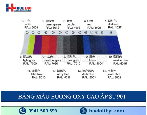 BUỒNG OXY CAO ÁP ST-901