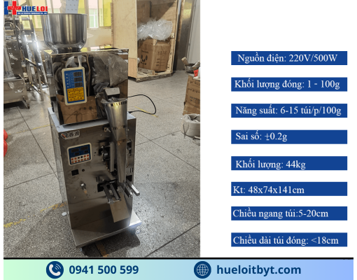 MÁY ĐÓNG TÚI DƯỢC LIỆU TỰ ĐỘNG