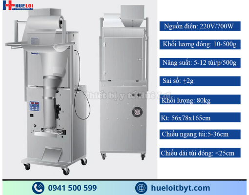 MÁY ĐÓNG TÚI DƯỢC LIỆU TỰ ĐỘNG