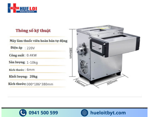 MÁY LÀM VIÊN HOÀN BÁN TỰ ĐỘNG GIÁ RẺ