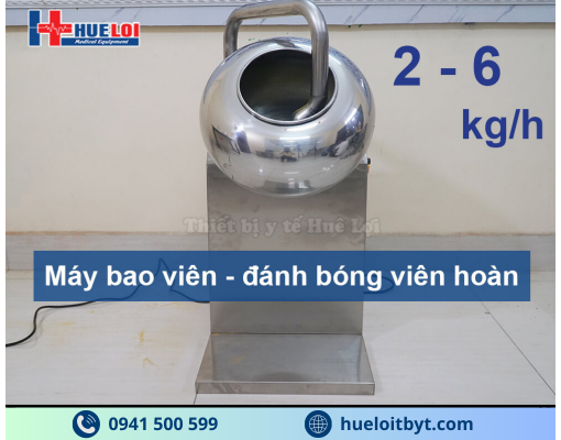 MÁY SẤY KHÔ, ĐÁNH BÓNG VÀ BAO VIÊN THUỐC ĐÔNG Y