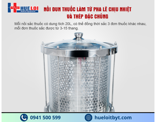 MÁY SẮC THUỐC VÀ ĐÓNG GÓI TỰ ĐỘNG 3 NỒI ĐUN CÔNG SUẤT CAO