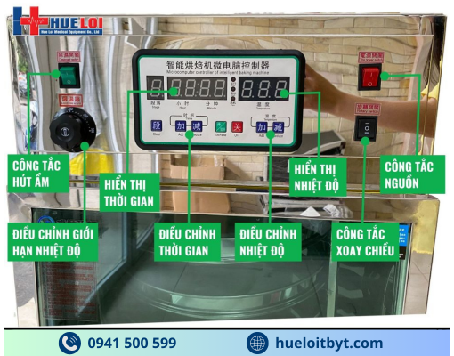 TỦ SẤY DƯỢC LIỆU 10 TẦNG