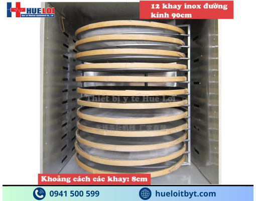 TỦ SẤY THUỐC 12 TẦNG CÔNG SUẤT CAO