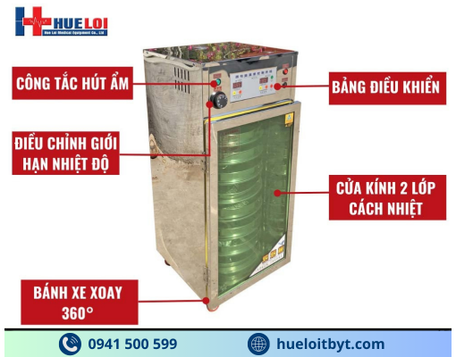 TỦ SẤY THUỐC 8 TẦNG GIÁ RẺ