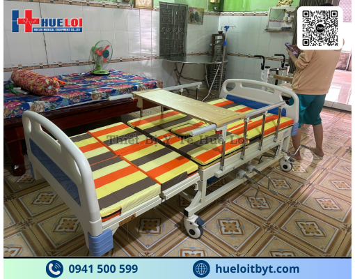 GIƯỜNG Y TẾ 4 TAY QUAY CAO CẤP A0I-III