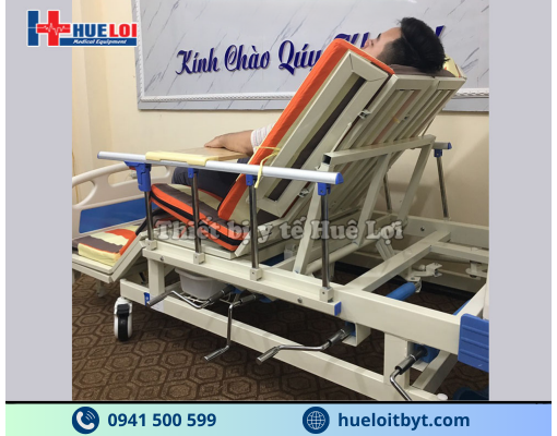 GIƯỜNG Y TẾ 4 TAY QUAY CAO CẤP A0I-III