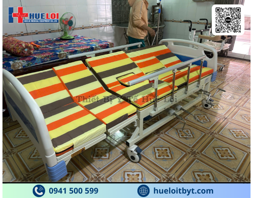 GIƯỜNG Y TẾ 4 TAY QUAY CAO CẤP A0I-III