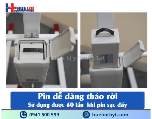 XE CẨU NÂNG HẠ VÀ DI CHUYỂN BỆNH NHÂN BẰNG ĐIỆN