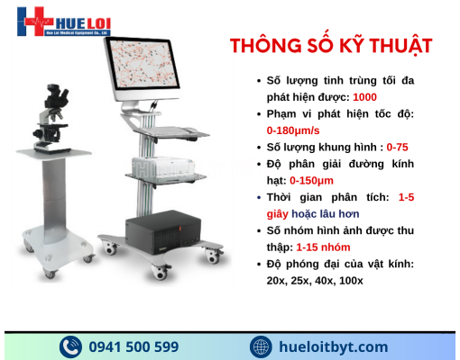 MÁY PHÂN TÍCH TINH DỊCH ĐỒ CHÍNH HÃNG