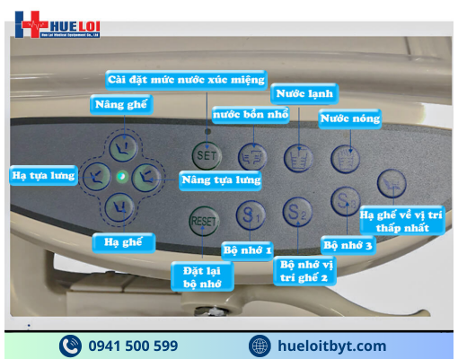 GHẾ NHA KHOA CAO CẤP DENSTON TJ 2688E5