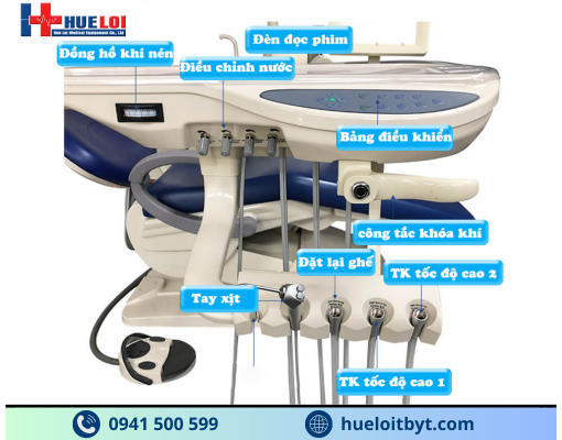 GHẾ NHA KHOA CAO CẤP DENSTON TJ 2688E5