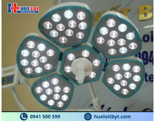 ĐÈN PHẪU THUẬT 5 CÁNH TREO TRẦN GIÁ RẺ