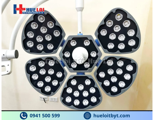 ĐÈN PHẪU THUẬT DI ĐỘNG KHÔNG HẮT BÓNG 5 CÁNH