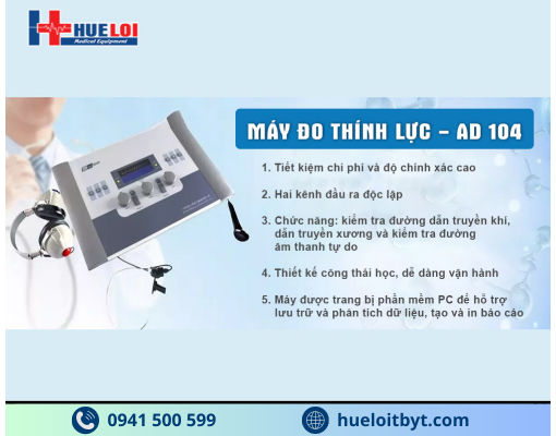 MÁY ĐO THÍNH LỰC CAO CẤP AD104