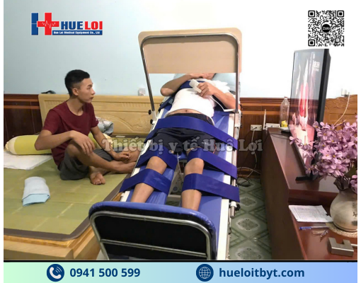 GIƯỜNG TẬP ĐỨNG BẰNG ĐIỆN CHO NGƯỜI BỆNH