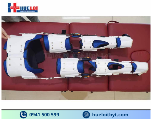 NẸP CHÂN HỖ TRỢ TẬP ĐỨNG VÀ ĐI CHO NGƯỜI BỊ ĐỘT QUỴ