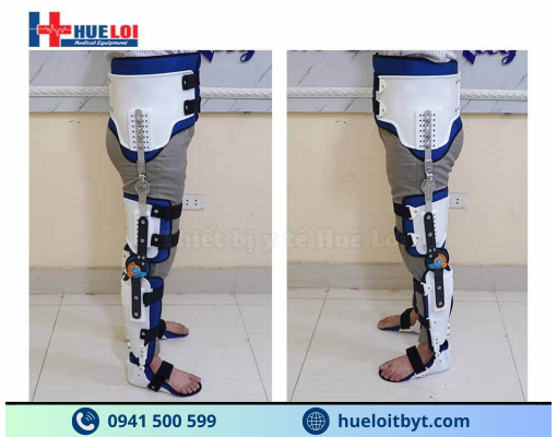 NẸP CHÂN HỖ TRỢ TẬP ĐỨNG VÀ ĐI CHO NGƯỜI BỊ ĐỘT QUỴ