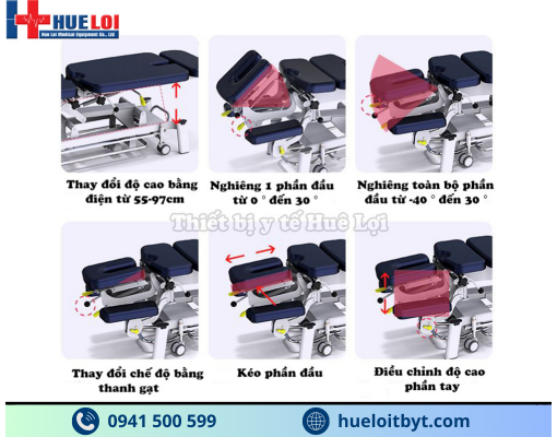 GIƯỜNG TÁC ĐỘNG CỘT SỐNG CAO CẤP FAIRWORTH 380