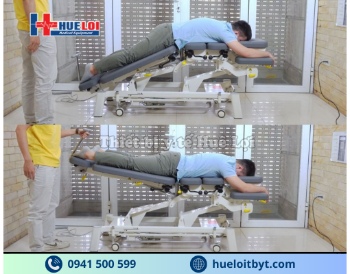 GIƯỜNG TÁC ĐỘNG CỘT SỐNG CAO CẤP FAIRWORTH 380