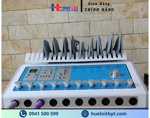 MÁY ĐIỆN XUNG 10 CỔNG TẦN SỐ THẤP