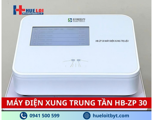 MÁY ĐIỆN XUNG TRỊ LIỆU TRUNG TẦN 4 KÊNH HB-ZP30