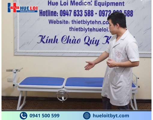 GIƯỜNG KÉO GIÃN CỘT SỐNG BẰNG CƠ