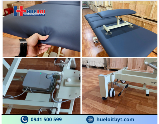 GIƯỜNG KÉO GIÃN CỘT SỐNG LƯNG VÀ CỔ BẰNG ĐIỆN THẾ HỆ MỚI