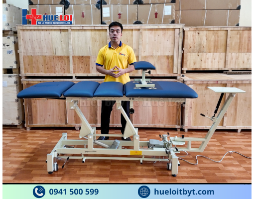 GIƯỜNG KÉO GIÃN CỘT SỐNG LƯNG VÀ CỔ BẰNG ĐIỆN THẾ HỆ MỚI