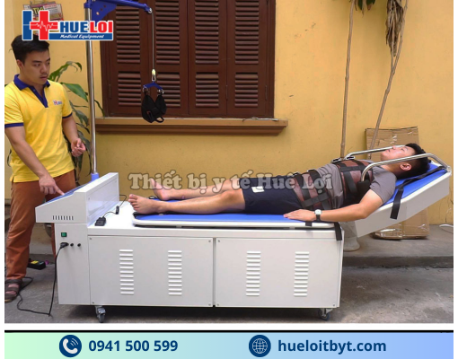 GIƯỜNG KÉO GIÃN CỘT SỐNG LƯNG VÀ CỔ ĐỒNG THỜI YP-2009B