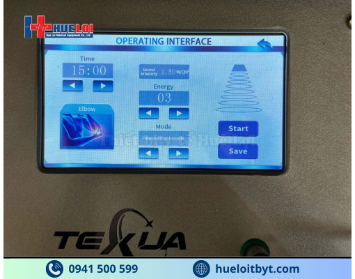 MÁY SIÊU ÂM TRỊ LIỆU ĐƠN TẦN TEXUA JC06