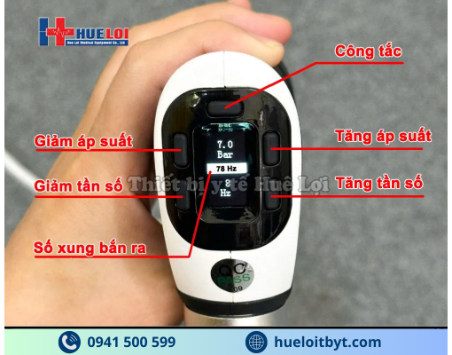 MÁY XUNG KÍCH TRỊ LIỆU IP30 CAO CẤP