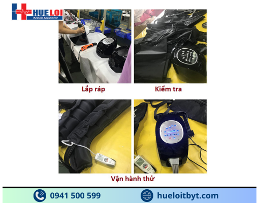 MÁY NÉN ÉP KHÍ TRỊ LIỆU 4 KHOANG CAO CẤP