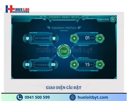 MÁY TERAHERT TRỊ LIỆU CAO CẤP